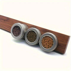 16 Inch Walnut Magnetic Knife Holder by Snagg A Rack
