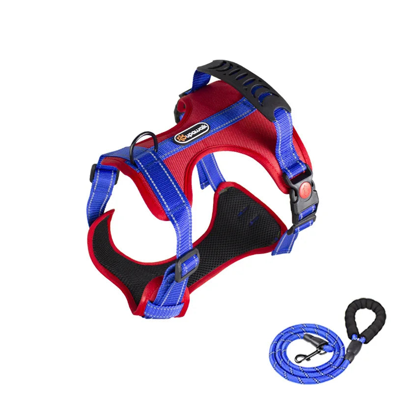 Adjustable Reflective Dog Harness by Snagg A Harness