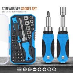 crewdriver Set – 30-in-1 Torx & Ratchet Repair Kit