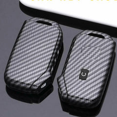 5 Bottons Carbon Fiber ABS Car Key Cover by Snagg A Key Cover