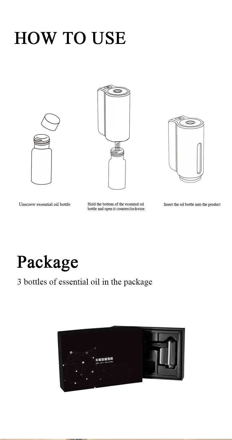 Car Air Freshener & Aroma Diffuser by Snagg An Air Freshener
