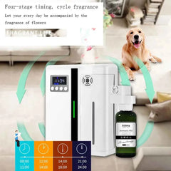 Smart Bluetooth Aroma Diffuser – 300m³ Coverage