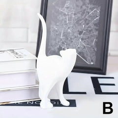 Golden Cat Couple Figurines by Snagg A Sculpture