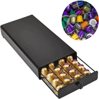 40-Capsule Coffee Pod Drawer Holder by Snagg A Rack