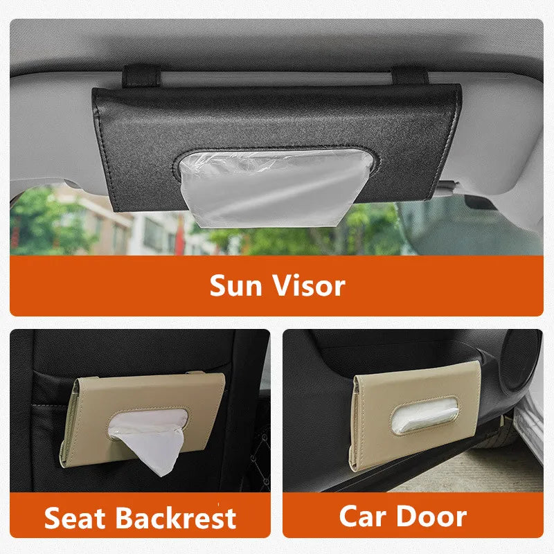 Car Sun Visor Tissue Box Holder by Snagg A Tissue Box