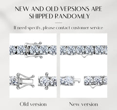 Moissanite Tennis Bracelet by Snagg A Bracelet