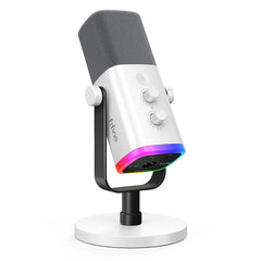 USB/XLR Dynamic Microphone – RGB Studio Mic with Mute Control & Headphone Jack by Snagg A Microphone