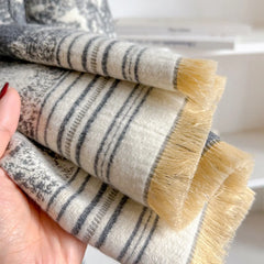 Luxury Double Sided Animal Print Poncho For Women - Others In Fashion