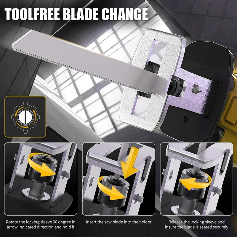 20V Cordless Reciprocating Saw