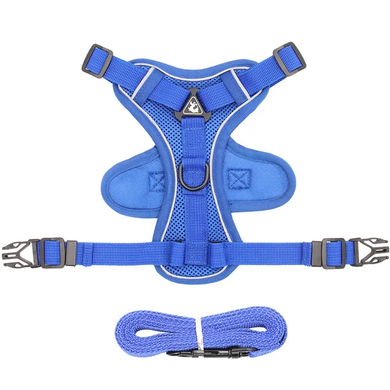 Reflective Cat & Dog Harness & Leash Set by Snagg A Harness