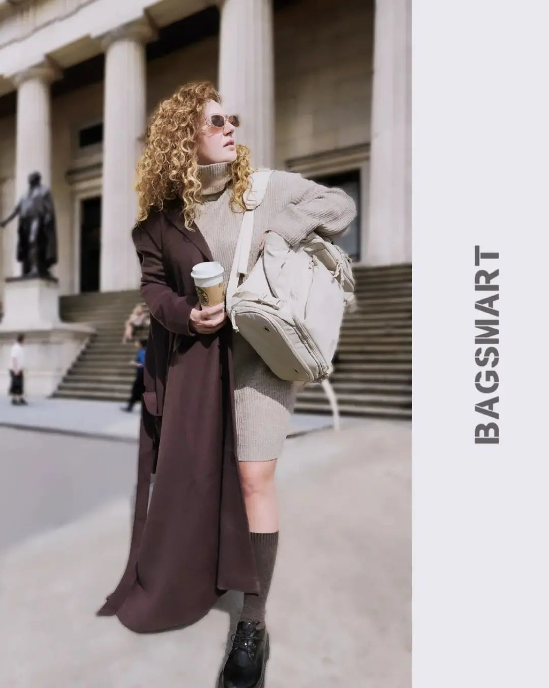 Expandable Travel Backpack by Snagg A Backpack