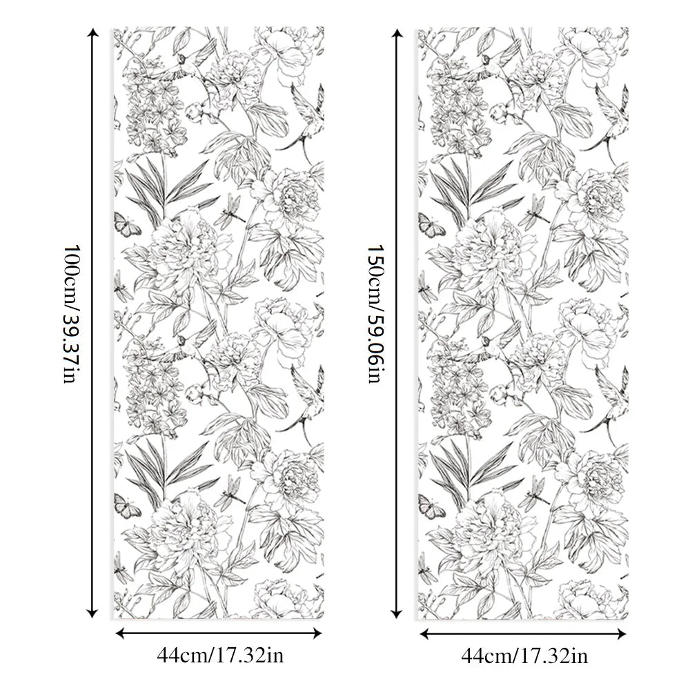 Floral Modern Waterproof Wallpaper by Snagg A Wallpaper