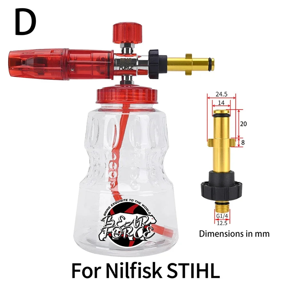 Foam Cannon Nozzle for Car Wash by Snagg A Foam Cannon