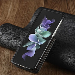 Ultra Thin Flip Leather Wallet Case – for Samsung Galaxy Z Flip Series
