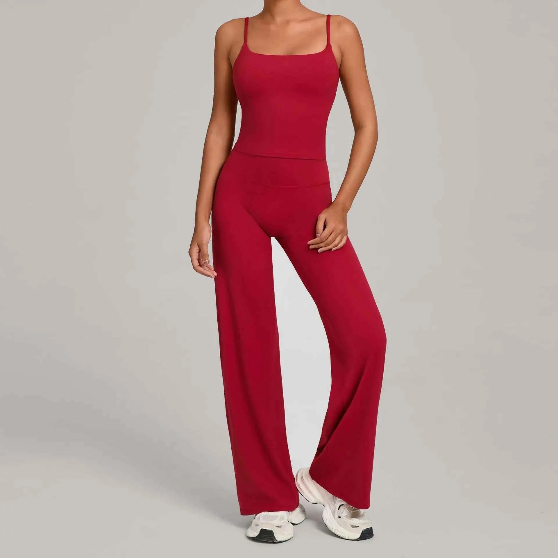 Women's 2-Piece Push-Up Yoga Tracksuit | High Waist Leggings & Fitness Bra Workout Gym Sportswear