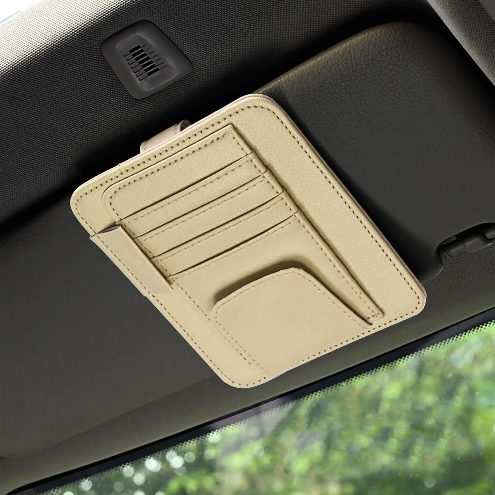 Car Sun Visor Storage Organizer by Snagg A Sun Glasses Holder