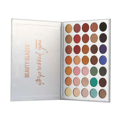 35 Color Professional Eyeshadow Palette – High Pigment Matte, Shimmer & Glitter Essentials