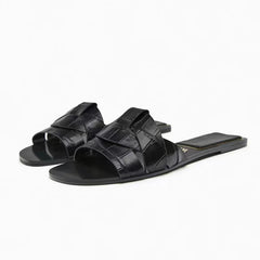 Women’s Summer Flat T-Shape Slides by Snagg A Slipper