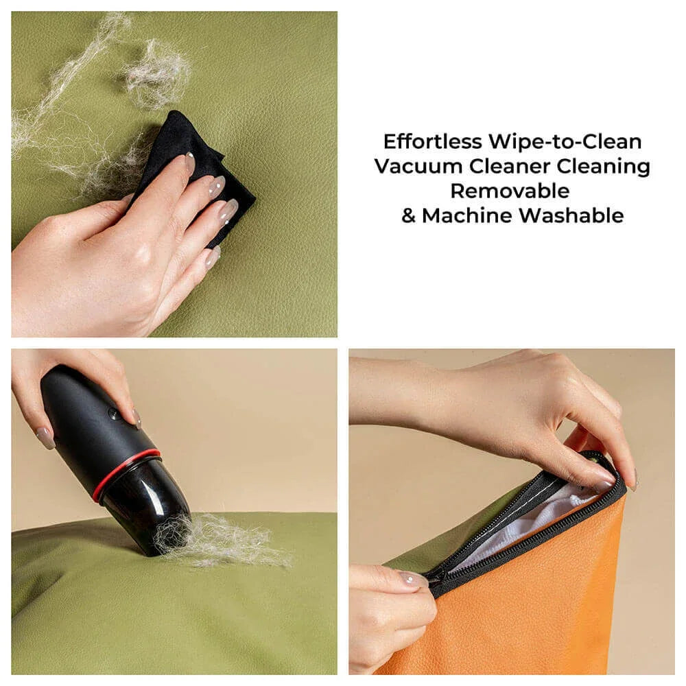 Luxury Faux Leather Pet Car Seat & Travel Bed by Snagg A Pet Seat