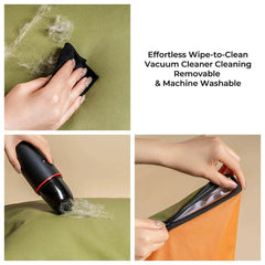 Luxury Faux Leather Pet Car Seat & Travel Bed by Snagg A Pet Seat