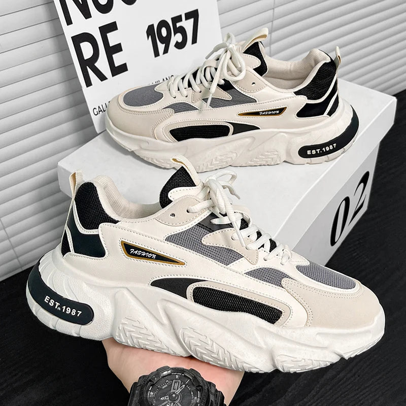 Men’s Versatile Clunky Sneakers by Snagg A Shoes