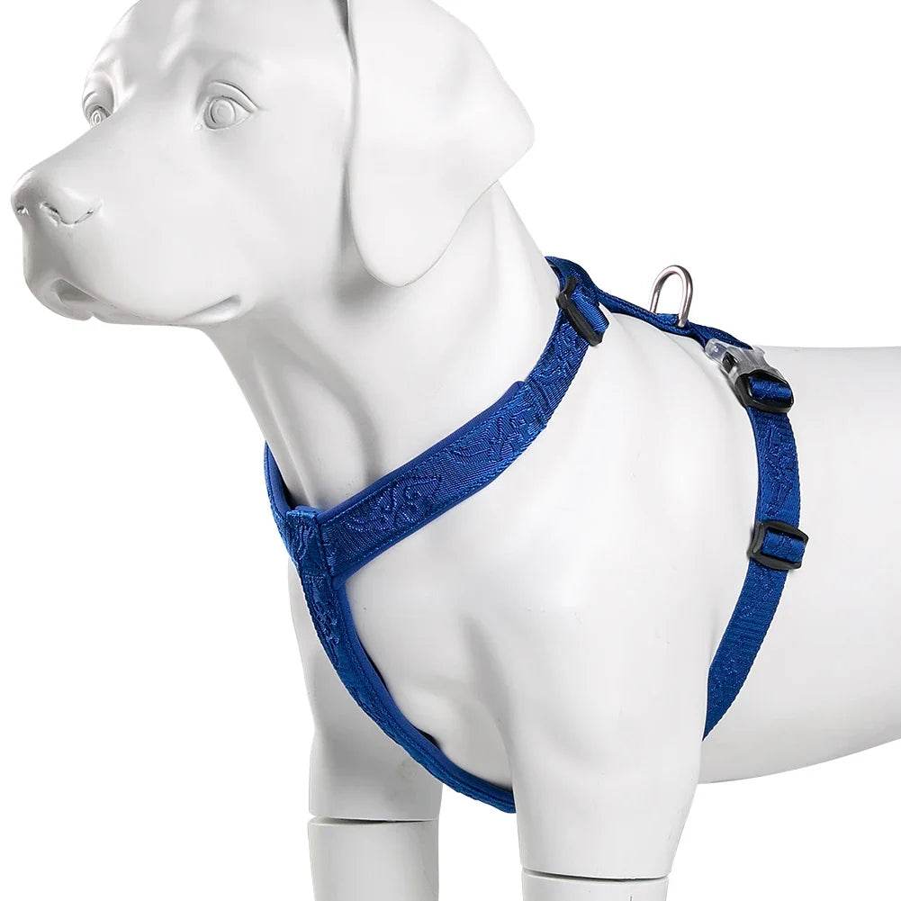 Blue No-Pull Dog Harness - SnaggIt