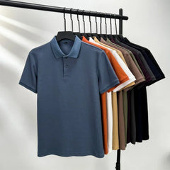 Premium 100% Cotton Polo Shirt | Silk-Like Finish Smart Casual Essential