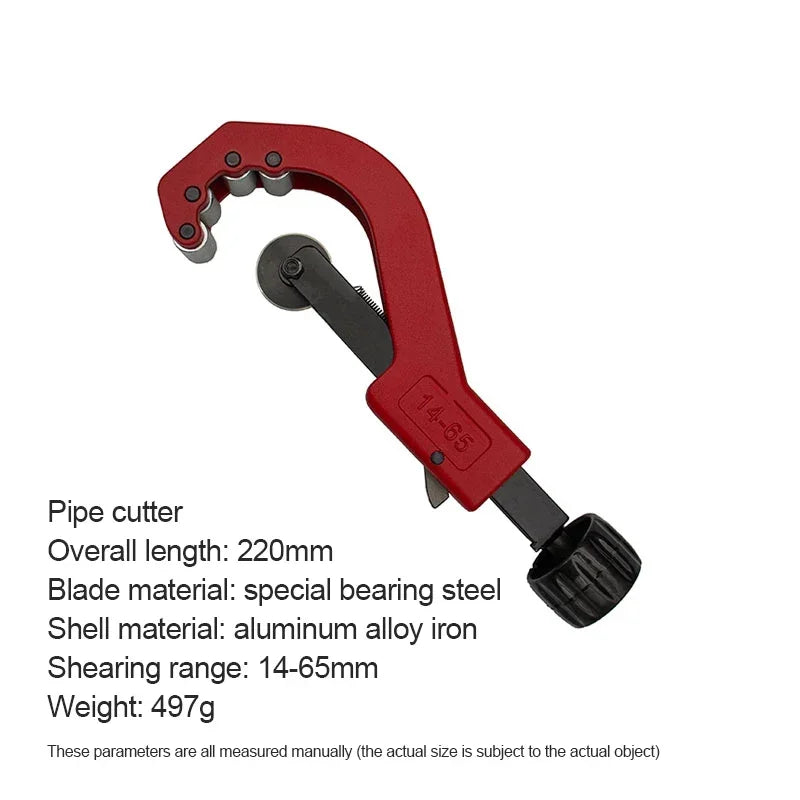 Roller-type large-diameter pipe cutter for PVC pipe – image 8