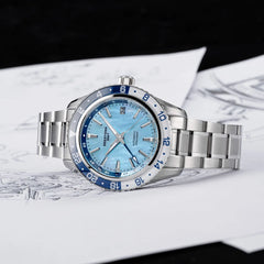 Automatic GMT Diver Watch – NH34 Movement | Sapphire Crystal | 20BAR Water Resistant | Dual Time Travel Edition - Men’s