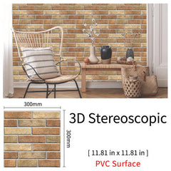 Imitation Brick & Cobblestone Wall Stickers by Snagg A Wall Sticker