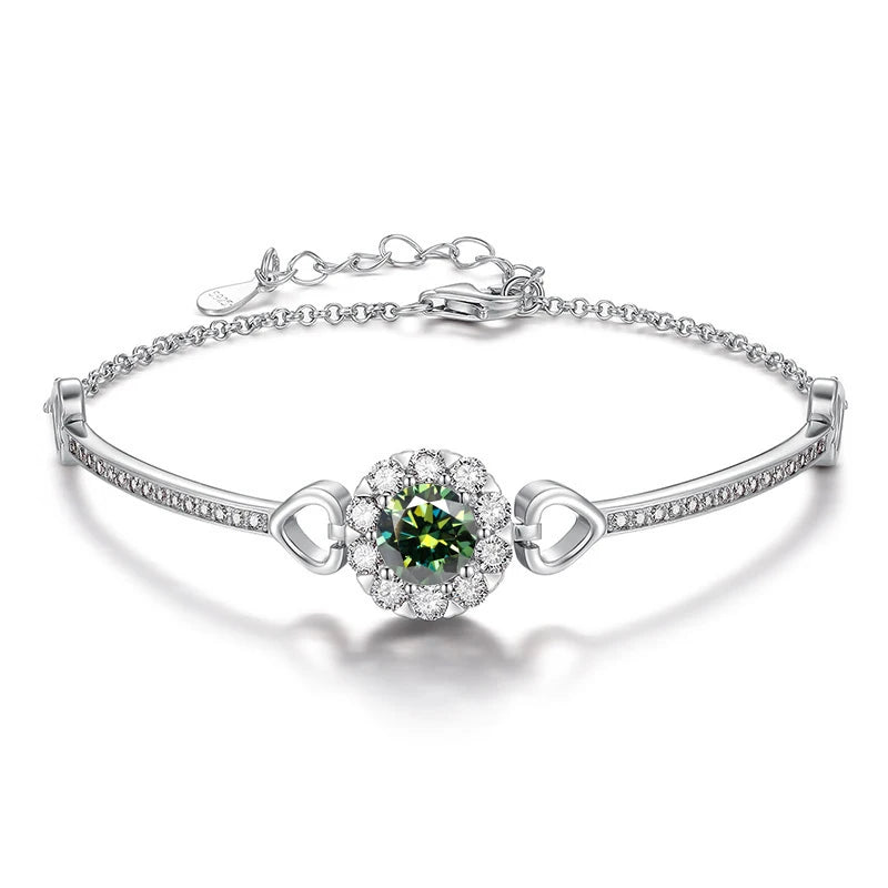 1ct Moissanite Bracelet