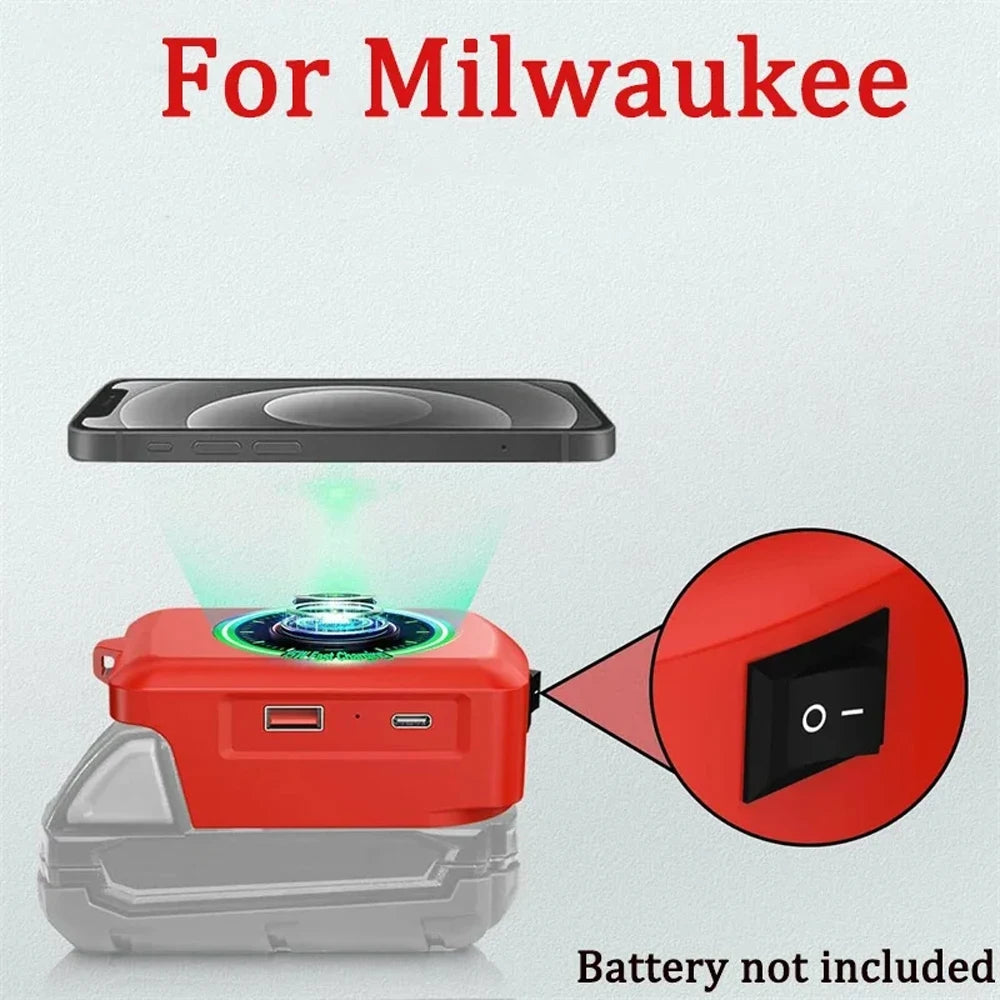 3 in 1 Multi Platform Wireless Charging Hub | 15W Fast Charger & USB/Type-C Power Station