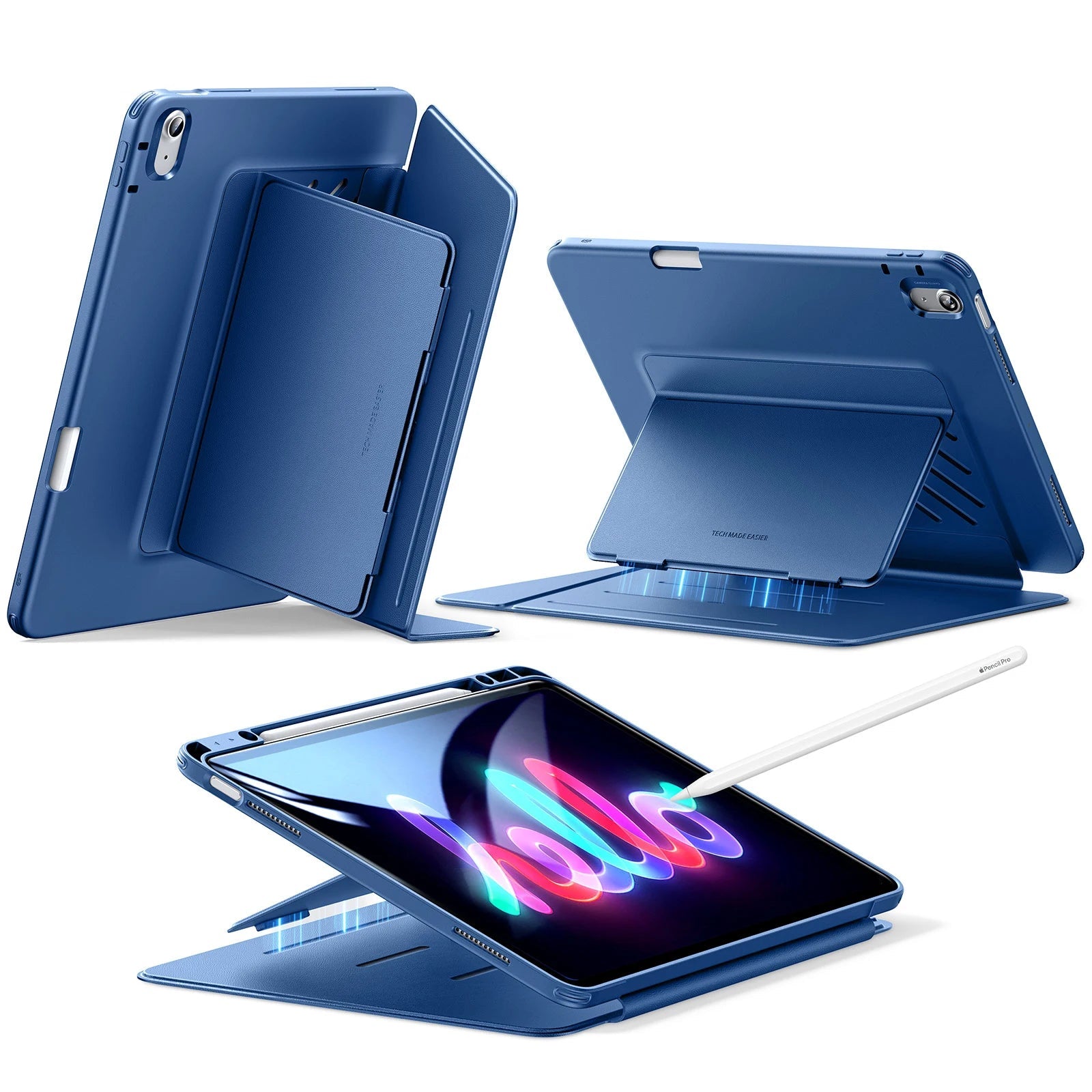 Adjustable Portrait/Landscape Cover For iPad 10/11 Gen&Pro 11/13(M4/5) by Snagg An iPad Case