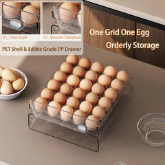 Egg Holder for Refrigerator by Snagg A Tray