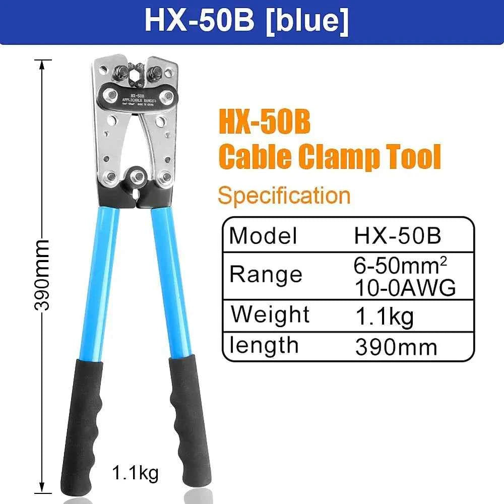 Heavy Duty Cable Lug Crimping Tool Kit