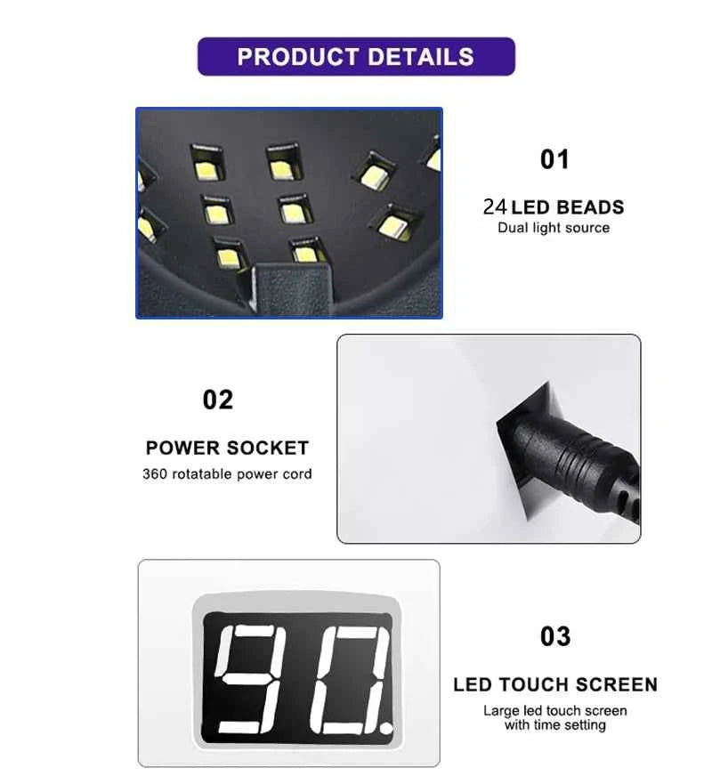 27 Color Ultimate Professional Gel & Matte Finish Kit – Complete UV/LED Salon System