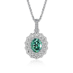 2ct Moissanite Ring & Necklace Set - SnaggIt