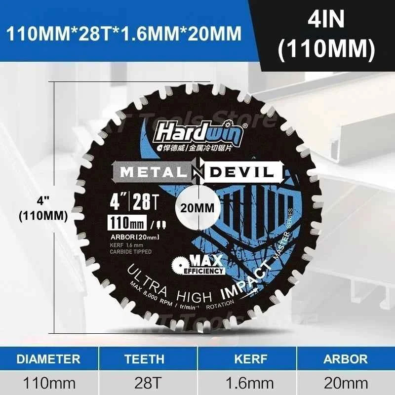 Industrial Carbide Tipped Cold Saw Blade | Precision Metal Cutting Disc for Steel, Angle Iron & Conduit