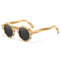 Natural Zebra Bamboo Polarized Sunglasses by Snagg It Sunglasses