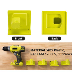 5 to 20PCS Set Heavy Duty Tool Holders Compatible with Ryobi 18V Systems