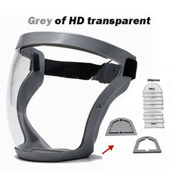 Super Protective Anti fog Full Face Shield by Snagg A Face Shield