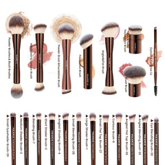 Pro Makeup Brush Kit 20pcs Brushes with Storage Bag