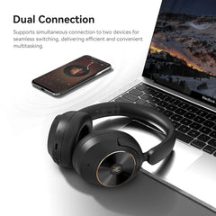 Wireless Headphones | Bluetooth 6.0 Over-Ear Noise Cancelling Headset by Snagg A Headphone