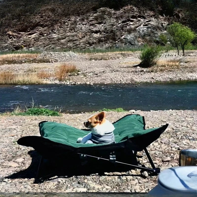 Outdoor Camping Foldable Pet Bed by Snagg A Pet Lounge