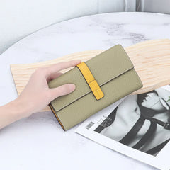 Luxury Genuine Leather Long Wallet by Snagg It Wallet