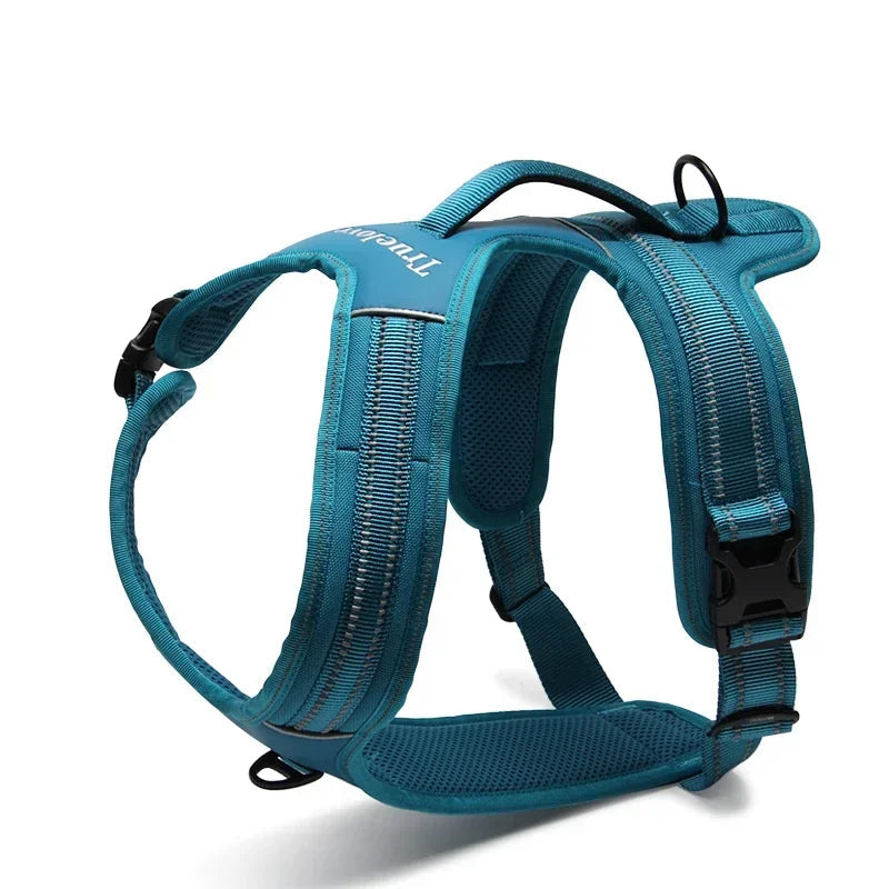 Reflective No-Pull Dog Harness with Handle by Snagg A Harness