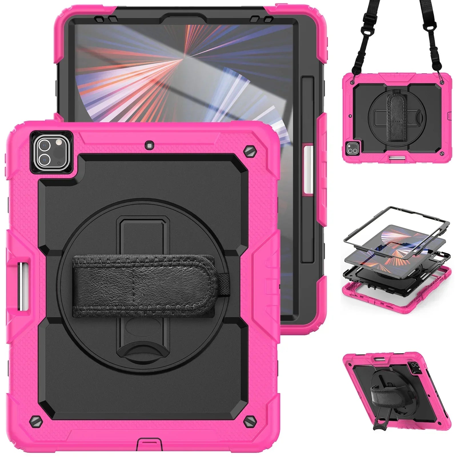 360 Rotation Kids Stand Tablet Case for IPad Series by Snagg An iPad Case