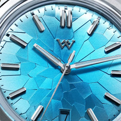 Automatic Mechanical NH35 Men’s Dive Watch – Sapphire Crystal | Glacier Collection | 100M Water Resistant - Blue