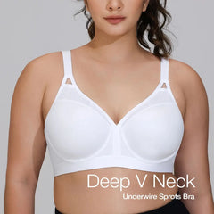 Women’s Plus Size High-Impact Sports Bra by Snagg A Bra