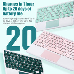 Case & Keyboard For Samsung Galaxy S10 Lite,S10 FE/S9 FE 10.9‘’,A9 Plus S7 S8 S9 11",S9 FE Plus/S10 FE Plus by Snagg A Wireless Keyboard